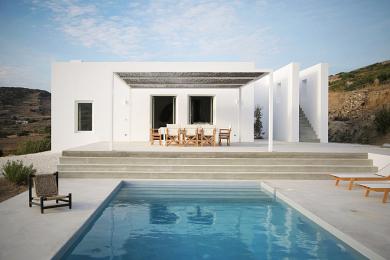 Belle villa de 3 chambres a louer a Paros - 6 hotes