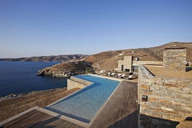 Luxury modern villa for rent on Kea Island, Greece