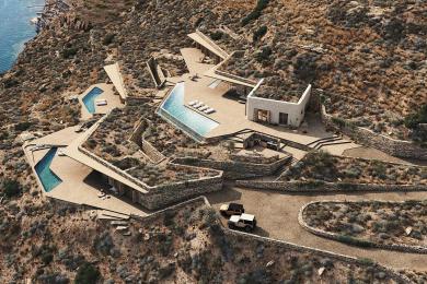Atemberaubende Off-Plan-Villa zum Verkauf in Milos