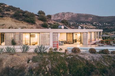 vendre : Villa d’architecte au calme avec piscine– Sud Crète