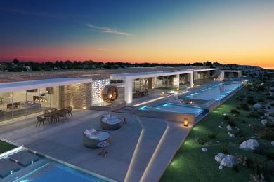Ocean Front Design Villa zum Verkauf in Paros, Griechenland